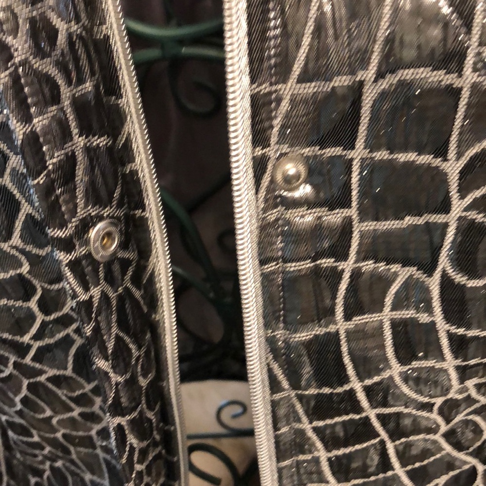 Beautiful Silver /Grey Jacket - Picture 3 of 4